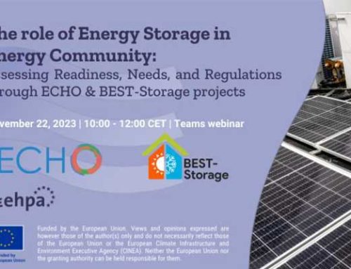 The role of Energy Storage in Energy Community: Assessing Readiness, Needs, and Regulations through ECHO & BEST-Storage projects