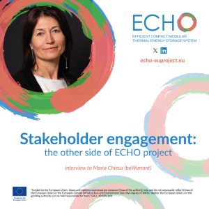 Maria Chiesa interview for ECHO-project