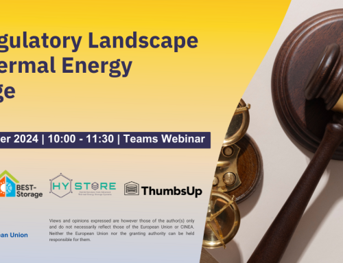 Harmonising Regulations for Thermal Energy Storage: TES Webinar