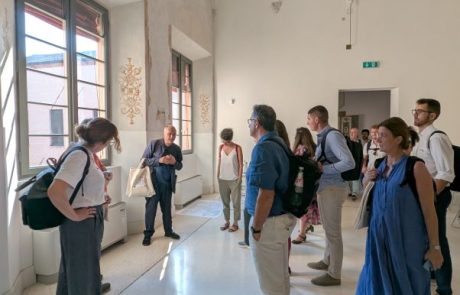 ECHO Consortium guided tour in Ferrara University